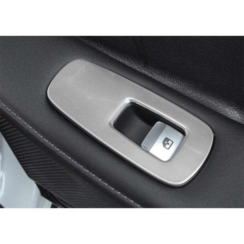 For Hyundai Sonata 2020-2024 Silver Console Window Lift Panel Switch Cover Trim