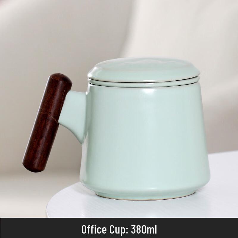 Керамическая кружка-заварник TLAKEHO Kiln Ru