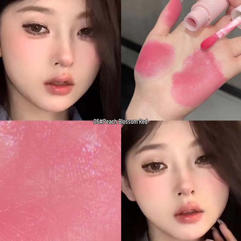 Gegebear Натуральные осветляющие матовые румяна для девичьего сияния