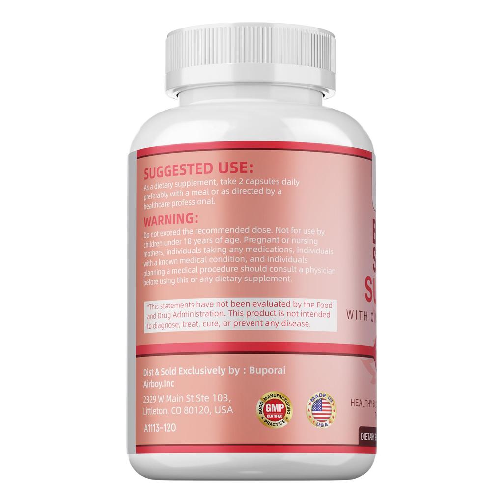 Blood Sugar Support - Cardiovascular Health, Glucose Control & Blood Regulator