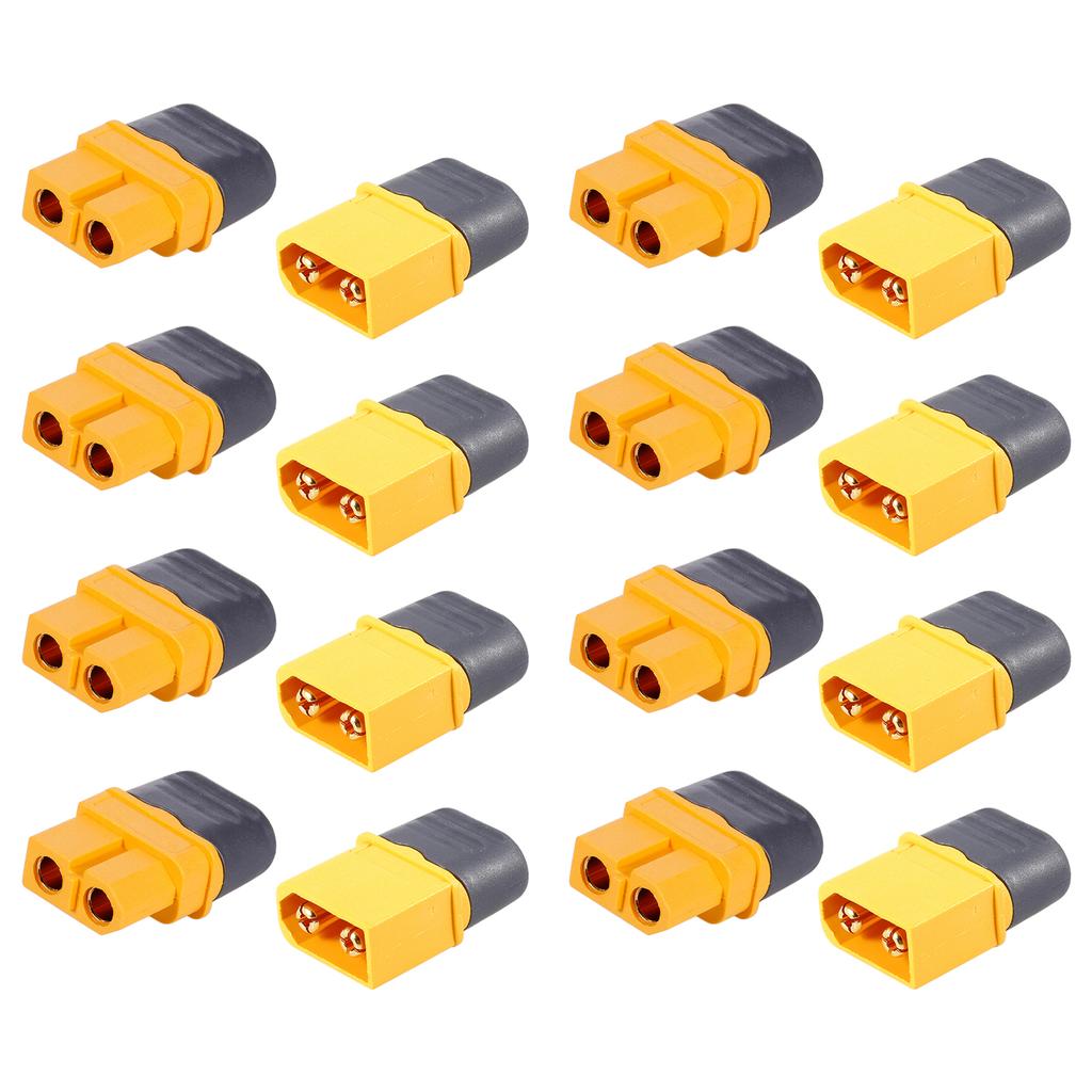 10 Pairs  AMASS XT60 Plug Connector Male Female Set for FPV Racing Quadcopter Multirotor Airplane