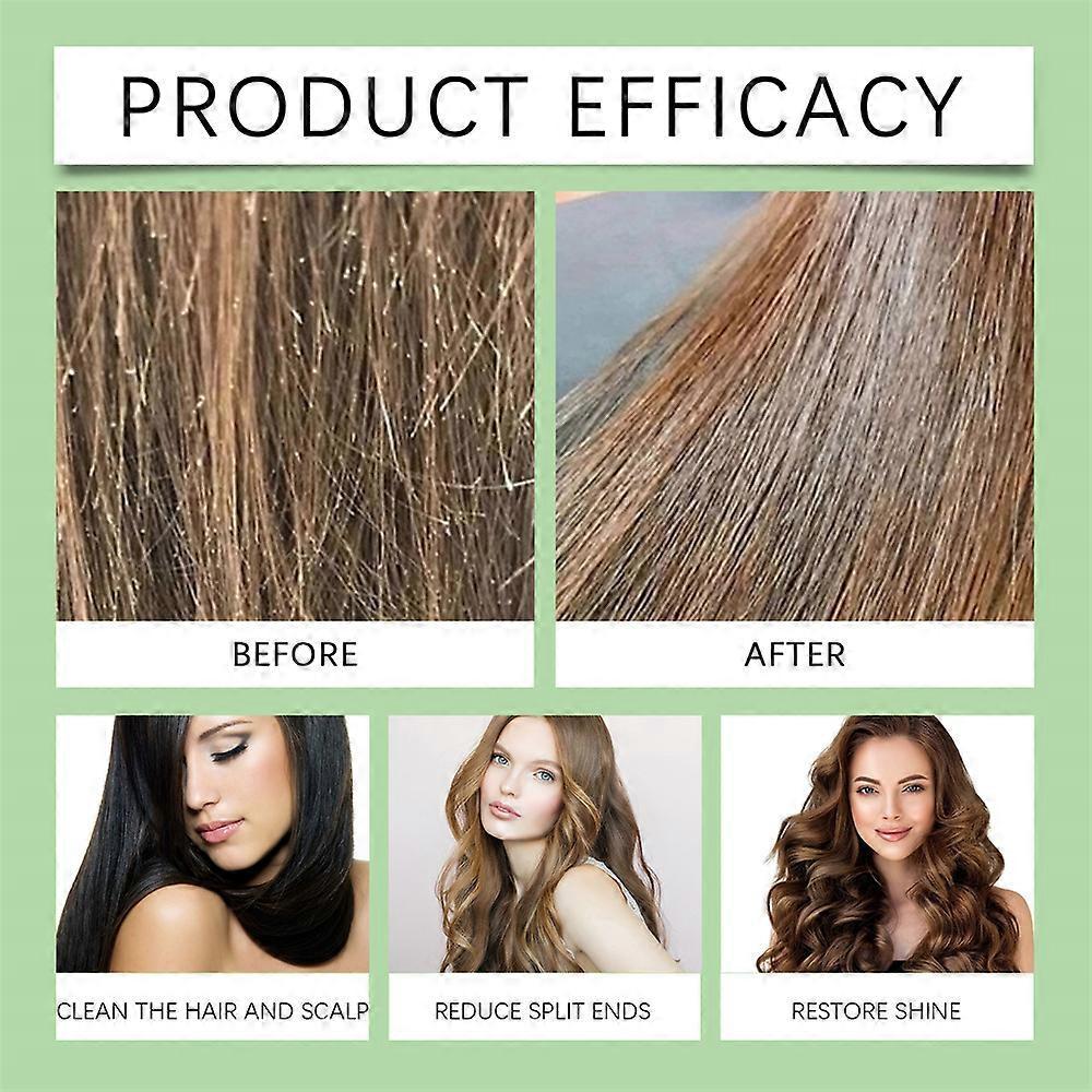 Rosmarin Minze Shampoo Feuchtigkeitsspendend Reparatur Tiefenpflegend Glättet Trockenes Und Krauses Haar Glattes Und Glänzendes Shampoo weniger