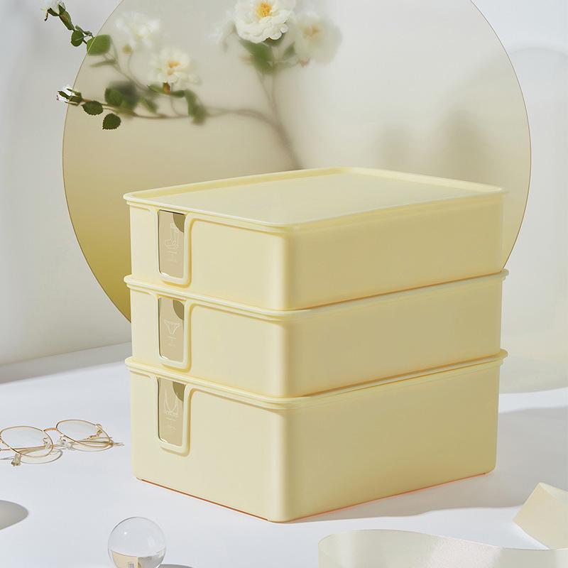 3-in-1 Dustproof Plastic Drawer Organizer for Socks and Underwear