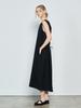 Tosae Chris Back Point Dress Black