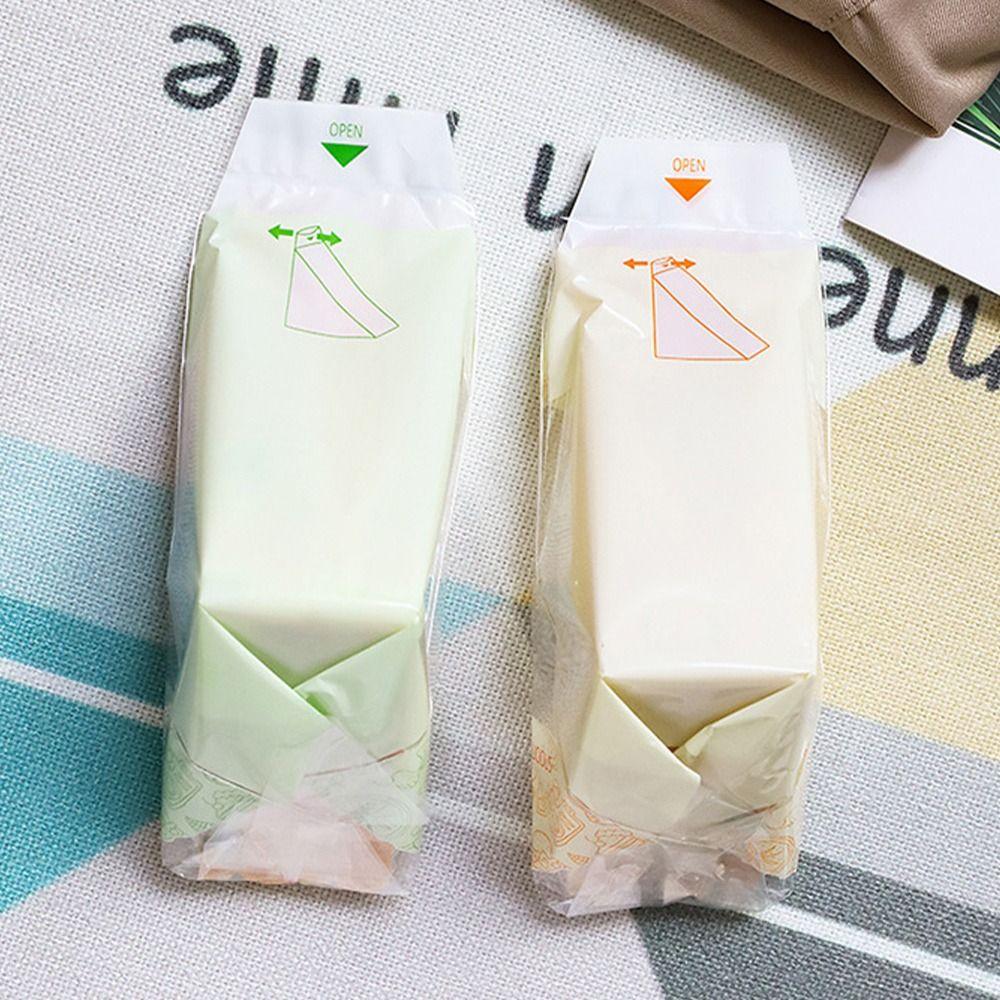 Thick Sandwich Packaging Paper Triangular Baking Bag High Quality Bread Sandwich Bags  Food
