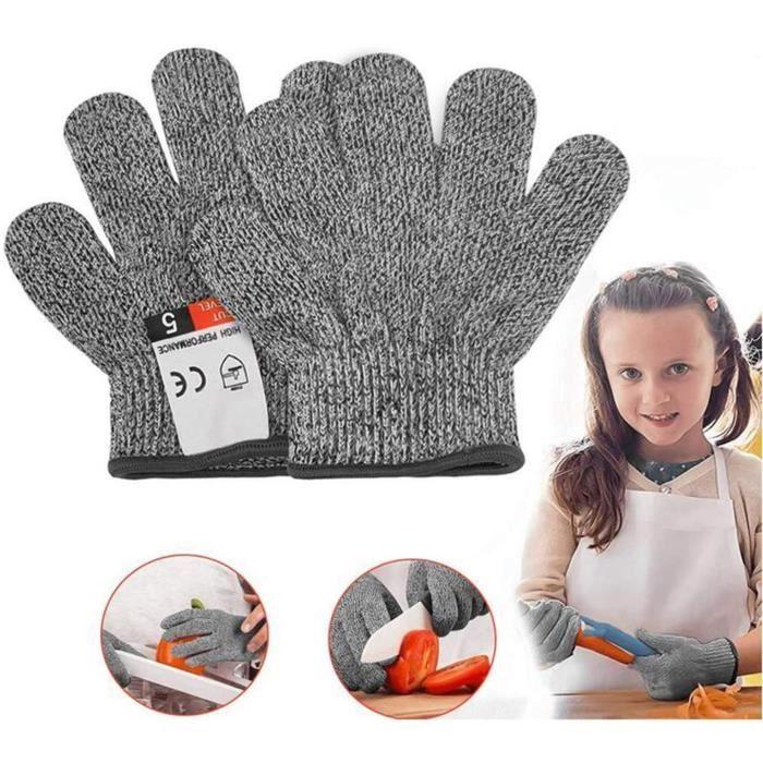 Gants Anti-Coupures - Noname - Cuisine - Protection Niveau 5 - Respirants - Ajustement Confortable