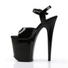 26Cm hate sky high shoes stiletto open-toed sandals, super high heels small size shoes