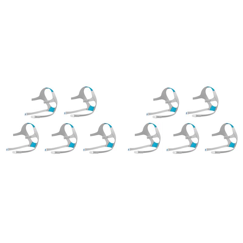 10 шт. Ремешок для маски CPAP Запасной ремешок для маски Resmed Airfit N20 F20 Полнолицевая маска Аксессуары для CPAP Ремешки