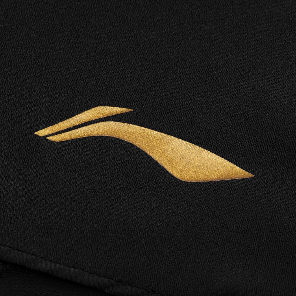 Li Ning Badminton Series Anti-Exposure Lined Woven Sports Skirt Shorts Women Shorts Black ASKU214-1