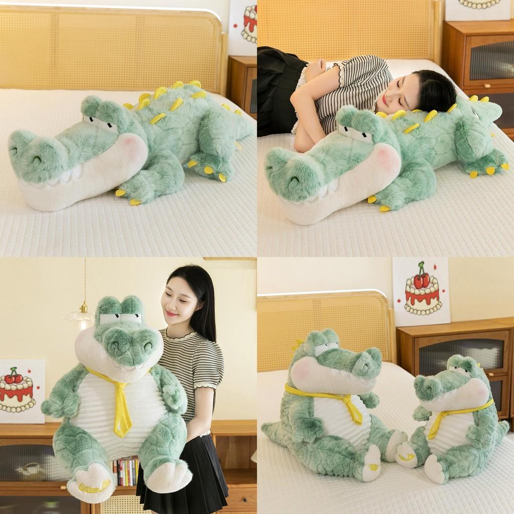 Plush Crocodile Cartoon Doll With Pp Cotton Filling For Children Sleep Gift