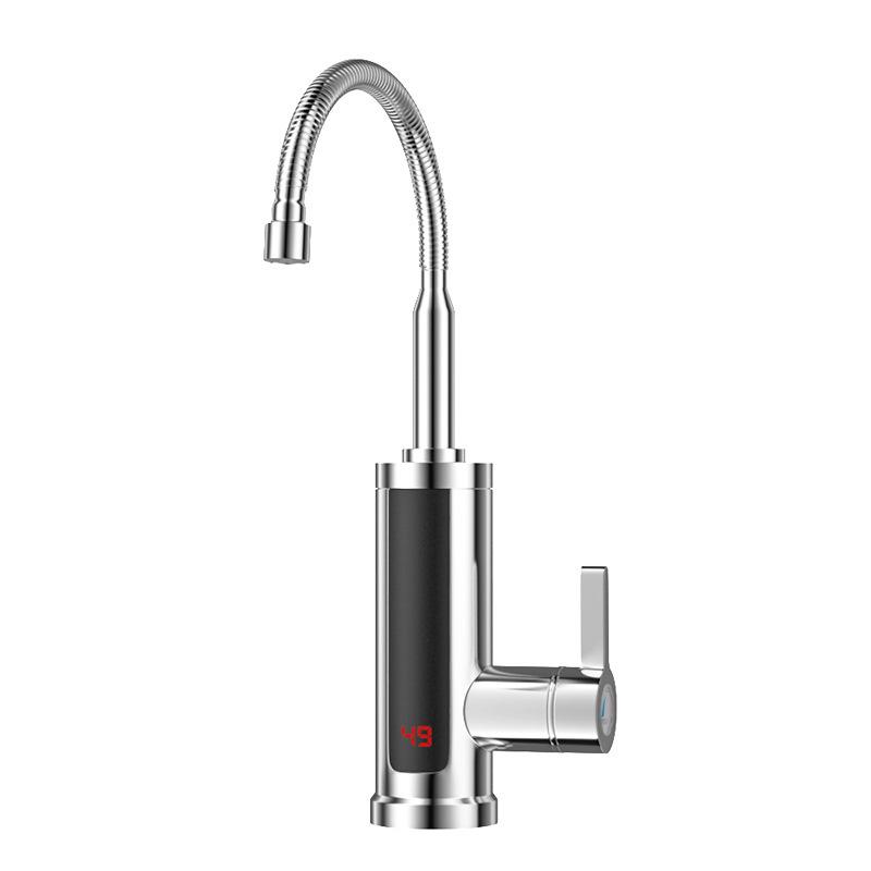 Instant Heat Silver Dual-Use Electric Faucet for Hot & Cold Water