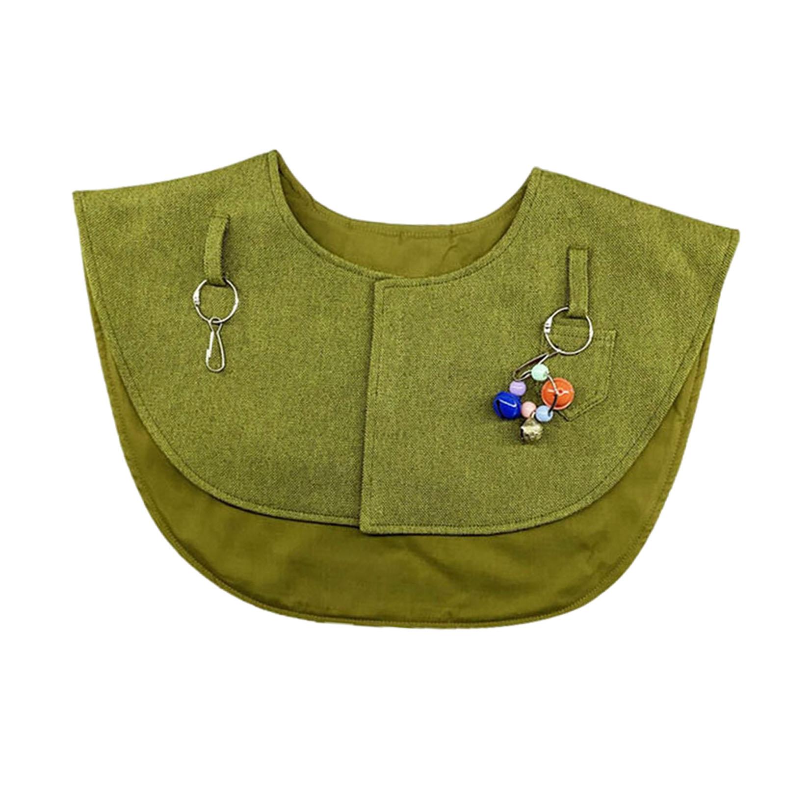 

Parrot Anti -Scratch -Schulterschutz Vogel Windel Pets Shoulder Pads for Sunbash зелений