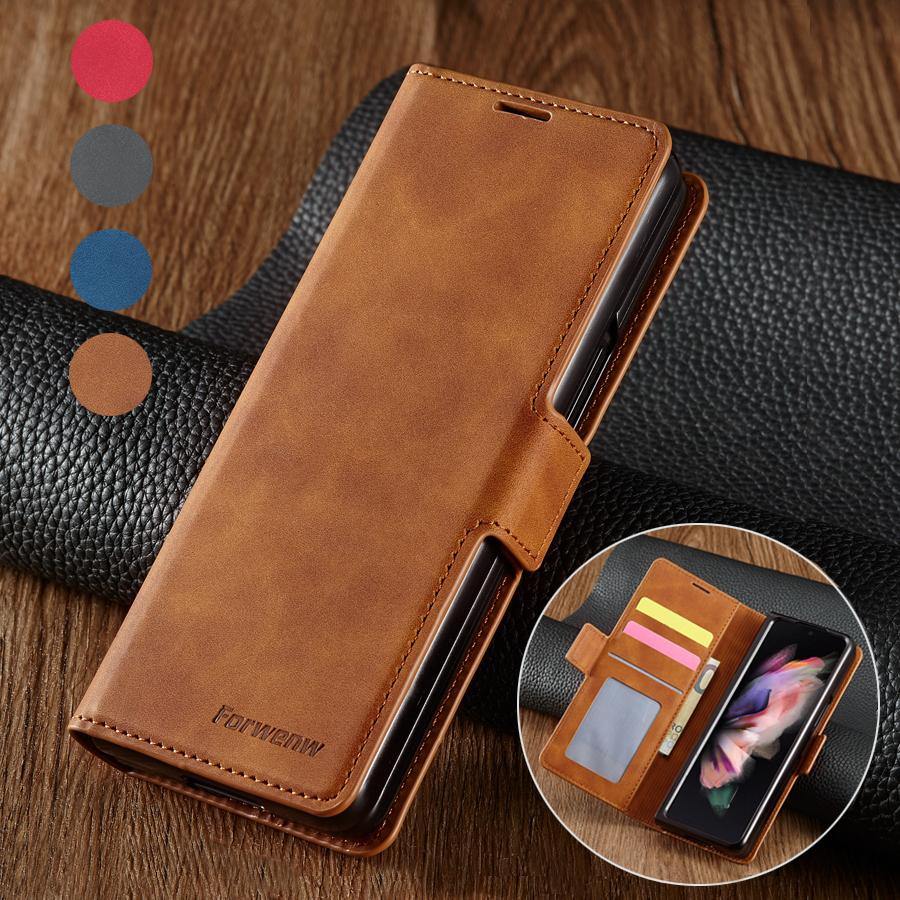 

Кожаный чехол-кошелек с магнитным магнитом для Samsung Galaxy Z Fold 3 Z Flip 3 Z Fold 4 Z Flip 4 S22 S21 ultra S20 Fe A12 A22 A32 A52/iphone 14 13 12 11 pro max