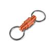 1 Pcs Aluminum Alloy Keychain Key Holder Removable 360 Degree Rotation Multifunctional Portable For Waist Belt Outdoor Tool