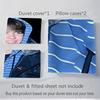 3Pcs Street Style Hoodie Bedding Sets For All Sizes New 3D Printed Bed Cover Comforter Duvet Cover Pillowcase Bedroom Decoration