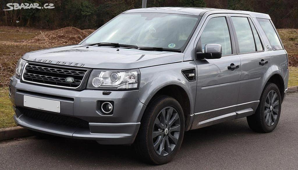 

Накладка на передний бампер (ABS-пластик, под покраску) для Land Rover Freelander II