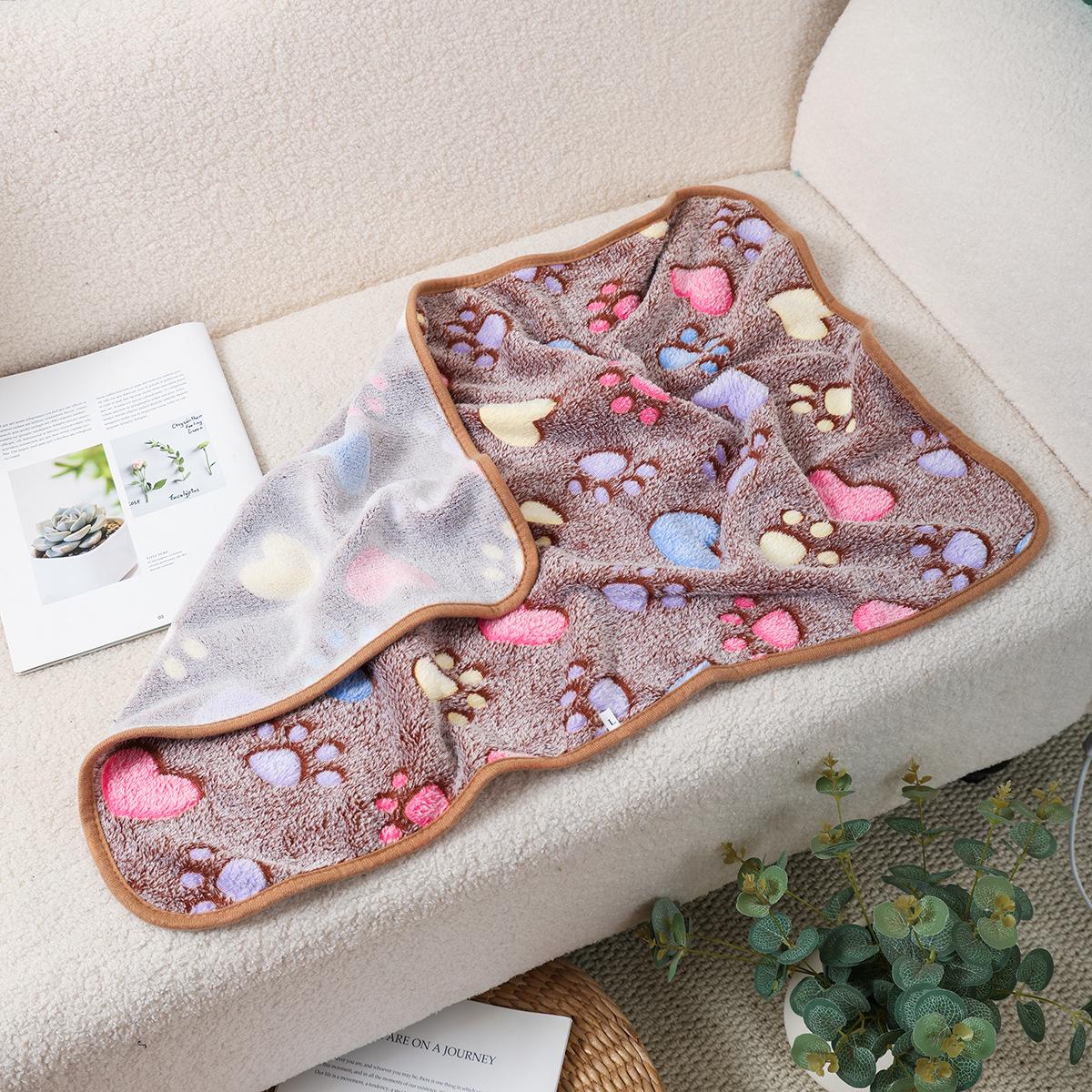 

Коврики и одеяла для домашних животных: Толстый коралловый флис для собак и кошек Extra Large (107x75)