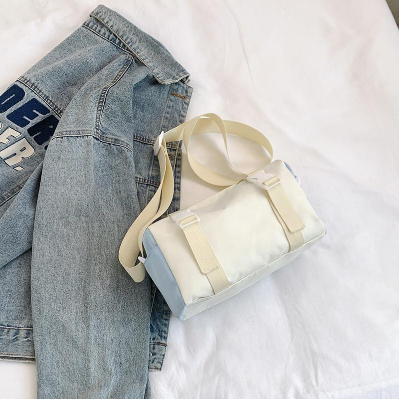 

Stylish Pu Material Shoulder Bag For Daily Outfits синій