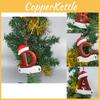 Artistic 26 Piece Alphabet Letter Decorations In Resin Perfect For Christmas Decor