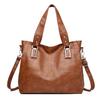 Cross-border Women's Handbag 2025 - Large Capacity Soft Leather Tote and Crossbody Bag