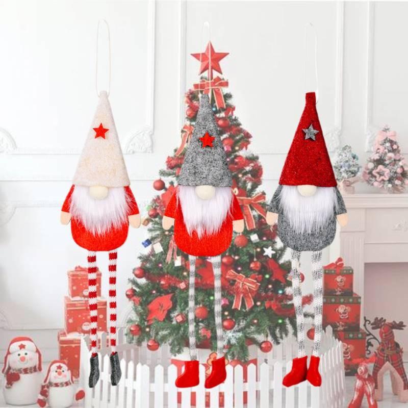 Gnomes Ornaments Christmas Tree Decorations Hanging Xmas Tree Pendant Garnish