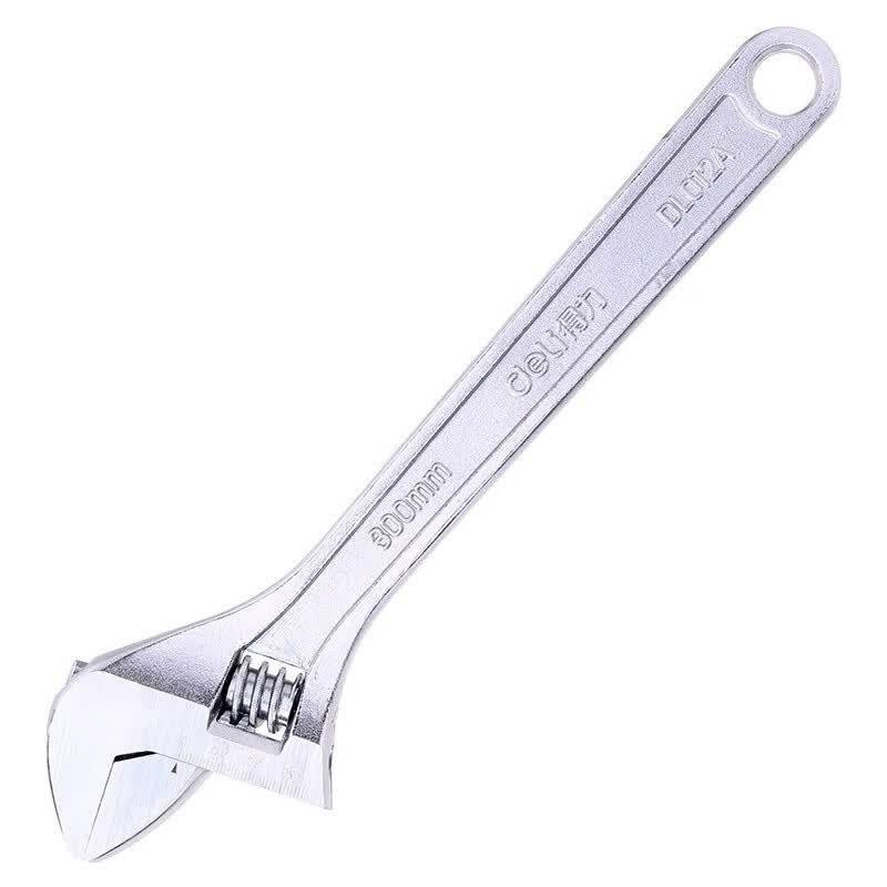 Deli Tools Adjustable Wrench 12-inch