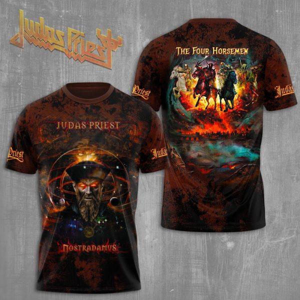 Heavy Metal Rock Band T Shirt Judas Priest 3d Print T-shirt Men Women Fashion T-shirts Kids Short Sleeve Tops Tees Mens Clothes