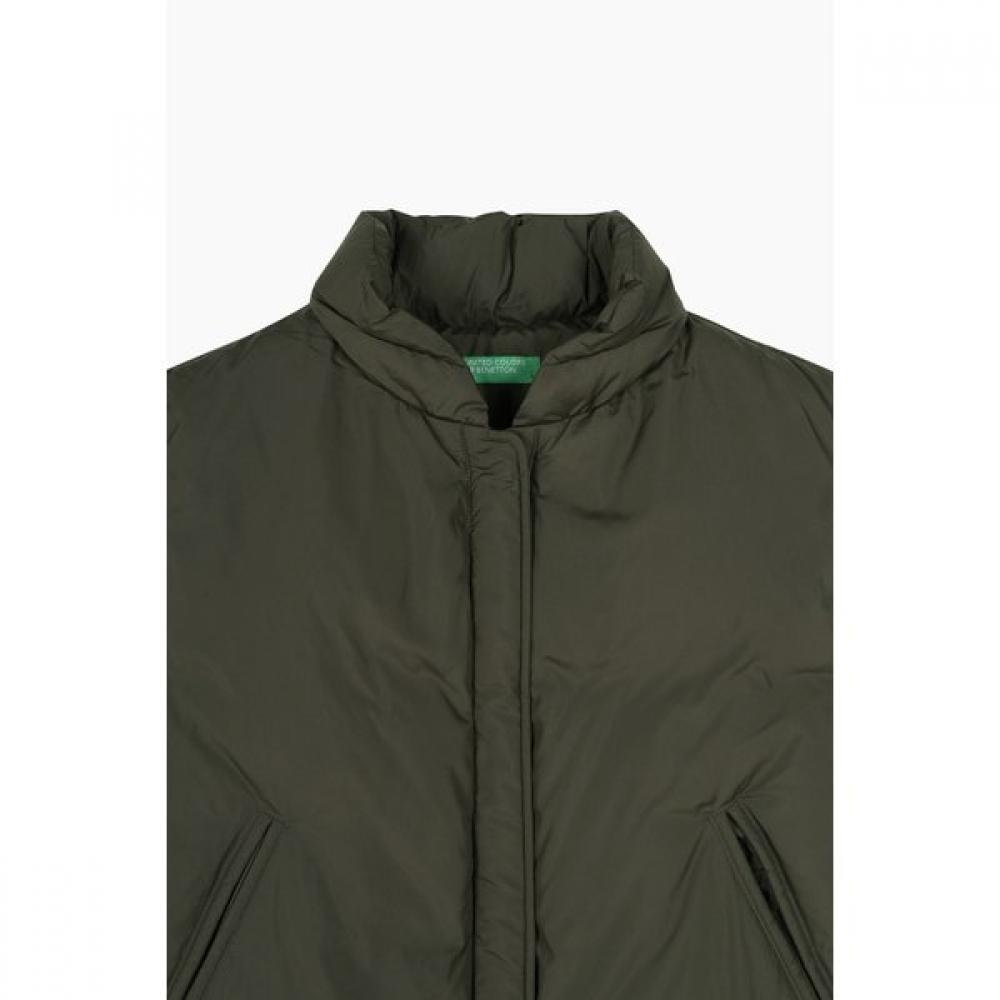 Benetton Duck Down Padding Vest With Gap Slit Bapdg5461