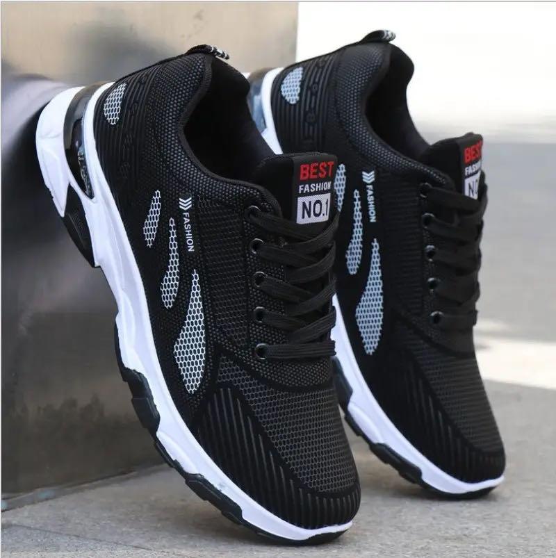 Men shoes Casual Sneakers Outdoor Running Shoes for Men New Non-slip Sport Men's Breathable Trainers Lace Up Walking Shoes