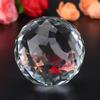 1 st Klar Slipad Kristallprismor Glasboll Hem Hotell Dekor Beslag 80 mm 3,15 tum