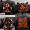 Persian Rug Pattern Classical Cushion Cover Pillowcase Ultra Soft Skin Friendly Fabric Cloud Like Comfort  Concealed Zipper