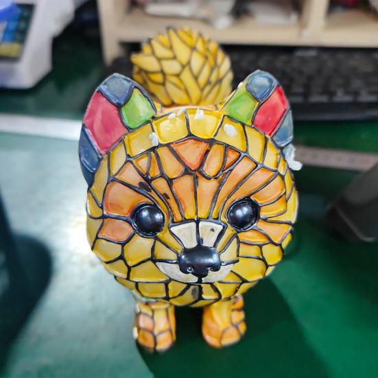 Dog Series Art Night Light Decor Soft Glow Flicker Free USB Powered