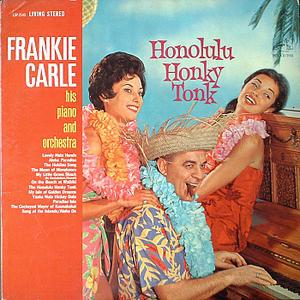 LP Record FRANKIE CARLE & HIS ORCHESTRA - Honolulu Honky Tonk LSP2540 RCA Victor 1962 US Jazz Used