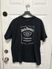 Jack Daniels Shirt Mens XL Black Tennessee Whiskey Graphic Logo Old No 7 Tee