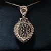 5 Carat D Color Heart-Shaped Moissanite Pendant - Luxury European & American Style
