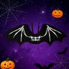 Fladdermusvingar Halloween Icke-vävda Festtillbehör Skelettmönster Vampyrfestpresenter för Karnevaler Maskerader Julteater