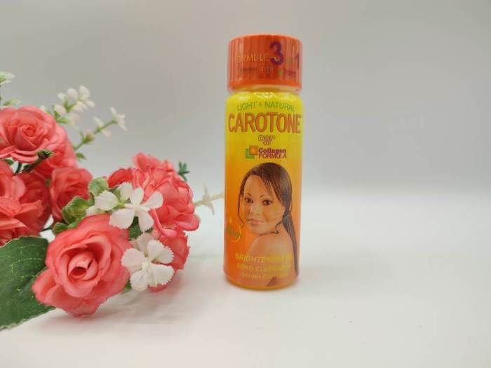 Huile Éclaircissante - Carotone - Beta Carotène - Anti-tâches - Sans Parabène - Mixte