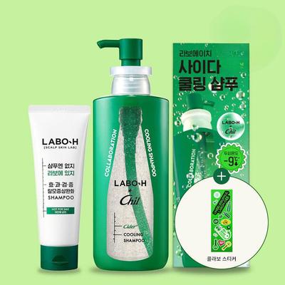 Hair Loss Relief Cider Cooling Shampoo 333mL (+112mL Gift)