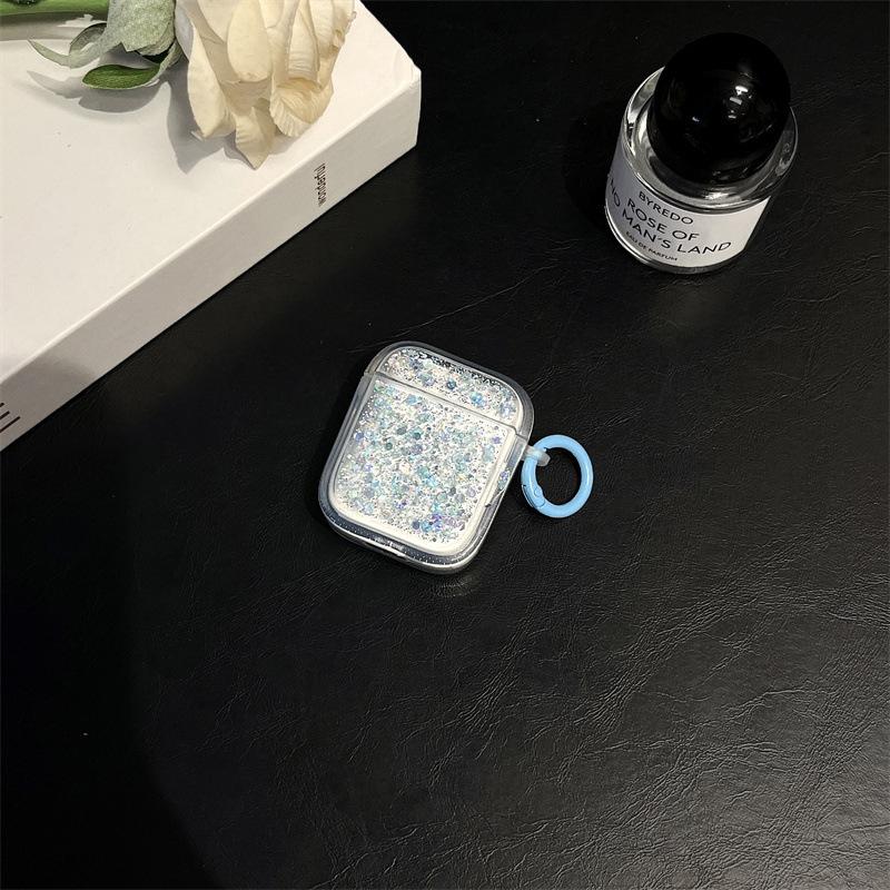 Luxury fashion glitter Epoxy suitable for AirPods protective cover 1 Apple wireless Bluetooth 1st generation Pro1 earphone cover