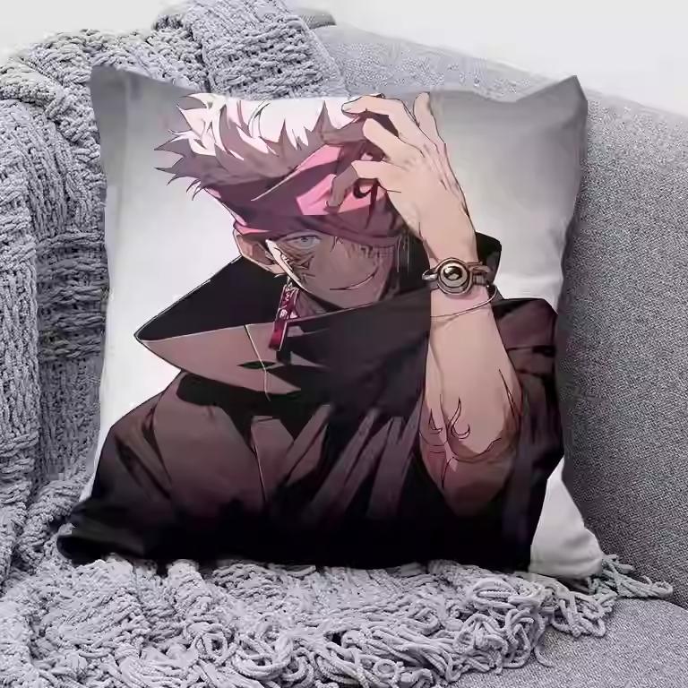 Anime Jujutsu Kaisen Gojo Satoru Collage Manga Understanding Pillow Animation Anime Cushion Cover Multiple Size Body Pillow Case