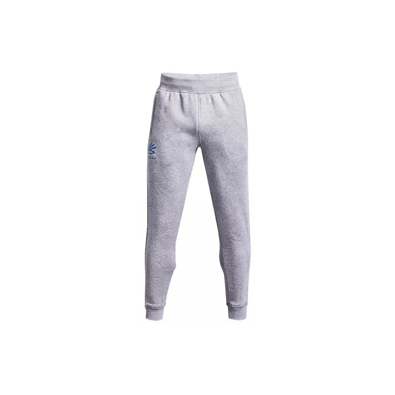 Under Armour Curry Fleece Pants  Grey Heather  Men s 1366627-011 S