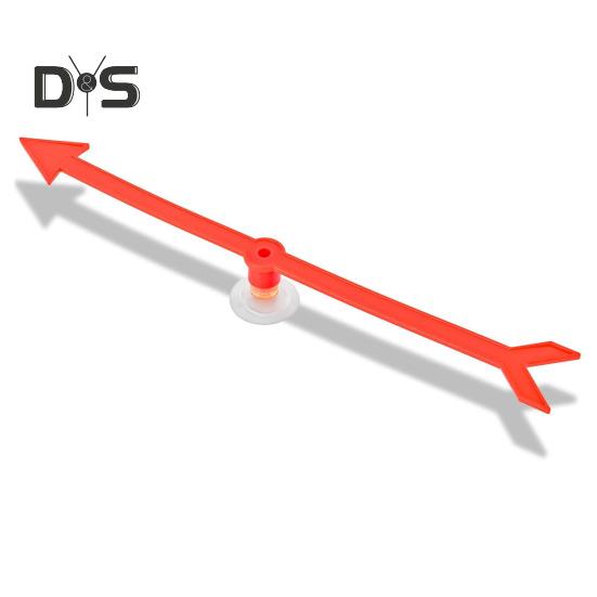 

Большая стрела-вертушка с присоской, прочная пластиковая указка, инструменты для семейных вечеринок, настольная игра, реквизит для занятий в классе, пособие по математике 1pc