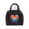 Portable Lunch Bags Dachshund Heartbeat Print Women Men Thermal Insulation Lunch Box Children School Lunch Bento Storage Handbag