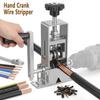 Wire Stripper Manual Wire Stripping Tool Portable Electric Drill Powered Copper Scrap Wire Peeler for Scrap Copper Recycling