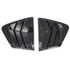 For Honda Civic 9th Sedan 2011 2012-2015 ABS Plastic Rear Window Quarter Louver Cover Side Vent Trim Car Adhesive Accessories