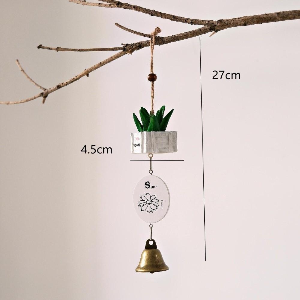 Cartoon Animal Wind Bell Resin Hanging Pendant New Wind Music Pendant Window Decor