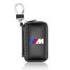 IFBZ1 For BMW Car Keychain Covers Men Key Holder Genuine Leather Car Key Wallets Bag For BMW M Performance M1 M2 M3 M5 M6 F20 F13 F30
