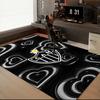 Love For Atlético Printed Office Carpet Chair Cushion Entryway Rug, Rugs for Living Room, Bedroom Christmas Gifts