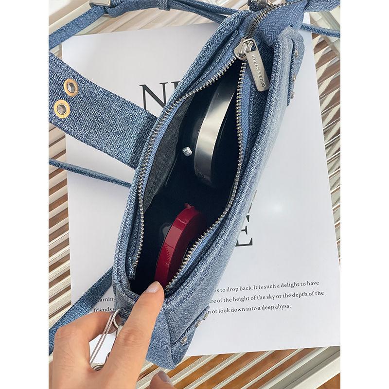 Shoulder Bag for Women Cotton Casual WOMEN SOFT Zipper  High Quality Fashion Solid Color Hand Bags for Women