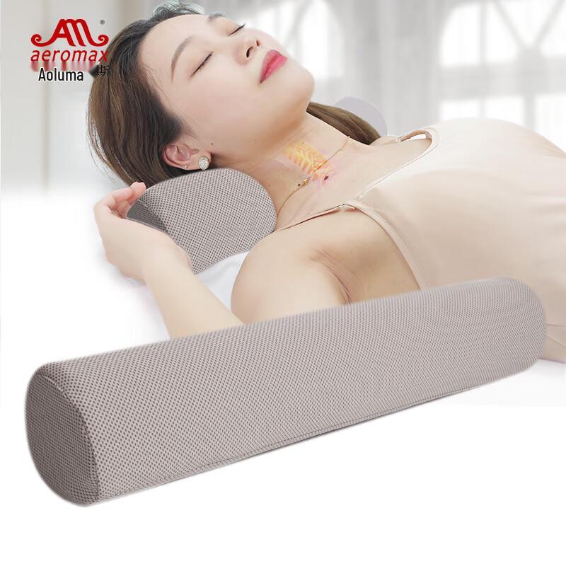 Aeromax Memory Foam Cervical Neck Roll Pillow